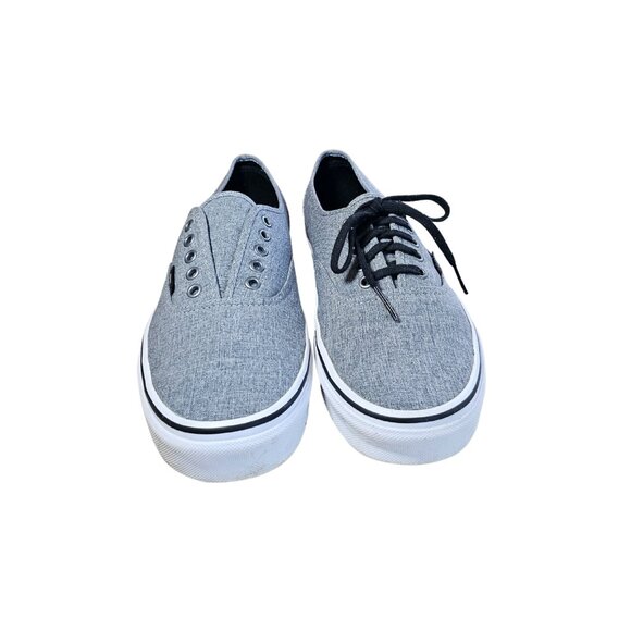 Vans TB4R Men’s Size 11 | Gray Canvas Skate Shoes | White Sole | Made in Vietnam - Picture 1 of 7
